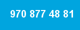 970 877 48 81 970 877 48 81